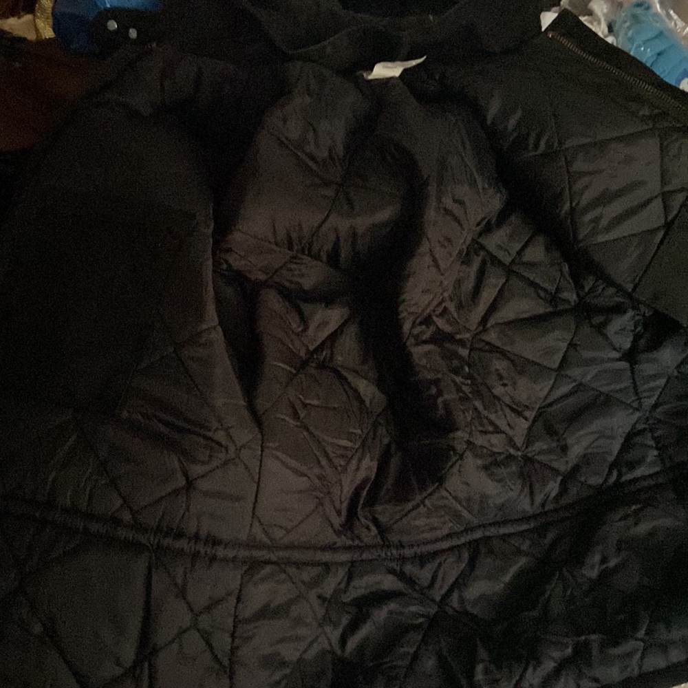 Carhartt Black Duck Canvas Arctic Quilt Lined Insulated Hooded sz L Tall - Picture 4 of 10